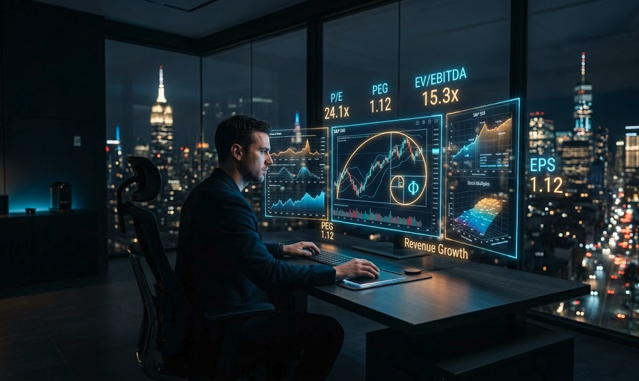 Мультиплікатори оцінки акцій: Глибинний аналіз P/E, Forward P/E, P/S та EV/EBITDA